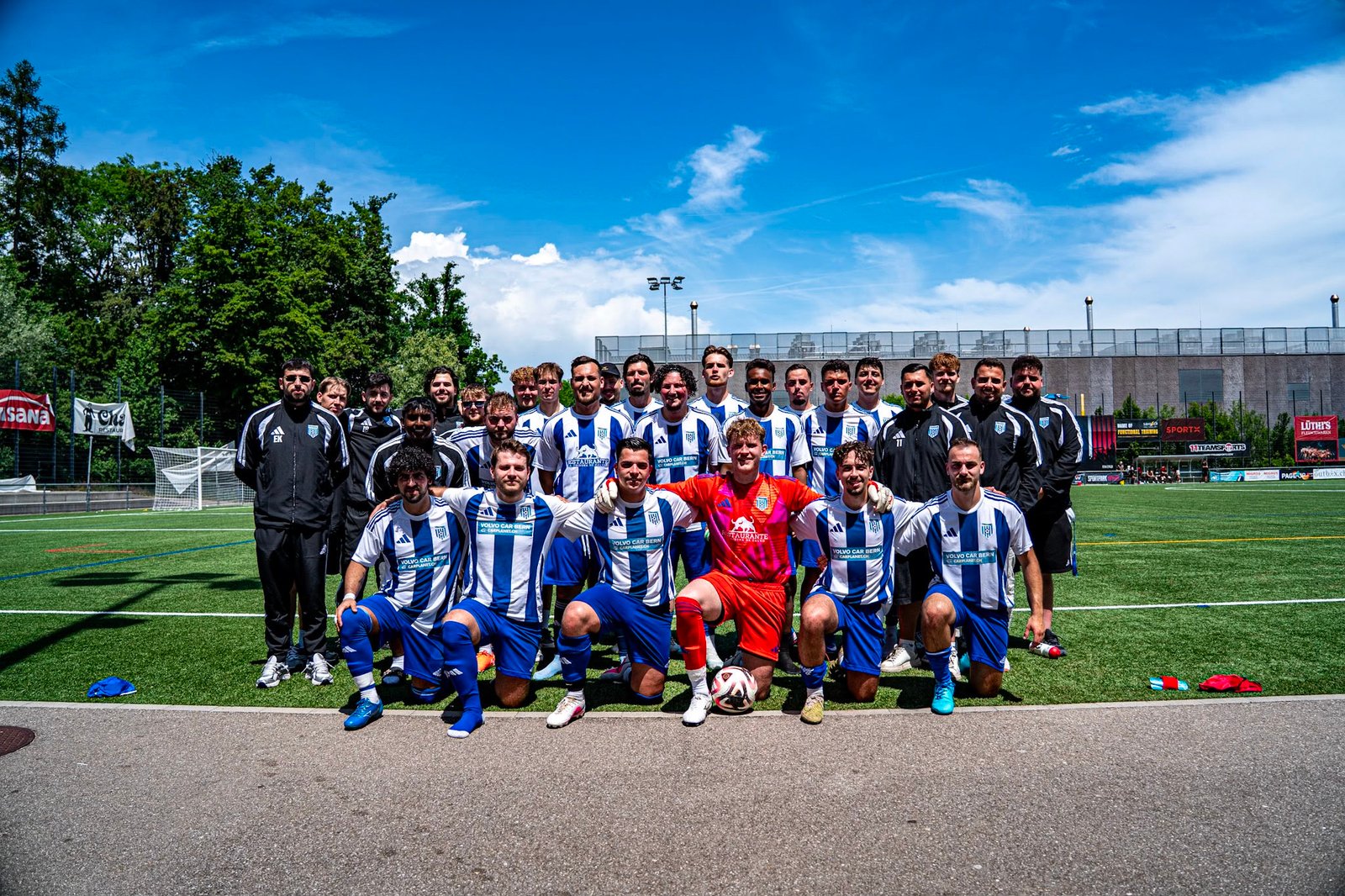 Mannschaftsfoto des FC Galicia de Berna